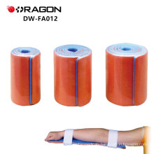 DW-FA012 Medical leg Thermoplastic Splint for protection